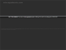 Tablet Screenshot of erie-aquatecnic.com